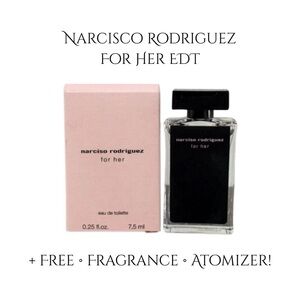 NARCISCO RODRIGUEZ For Her Eau de Toilette - .25 fl oz NIB